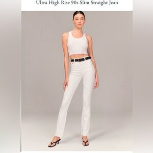 Abercrombie 90s slim straight jeans